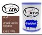 Preview: Audi, Argus Brown Metallic, LY8S / W3: 500ml Lackdose, von ATW Autoteile West.